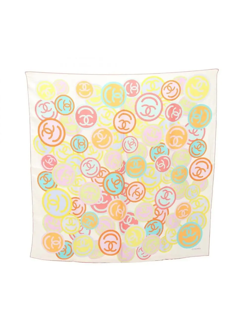Chanel Coco Mark All Over Print Scarf #303306C46B